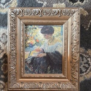 Ornate Gold Framed Art Print